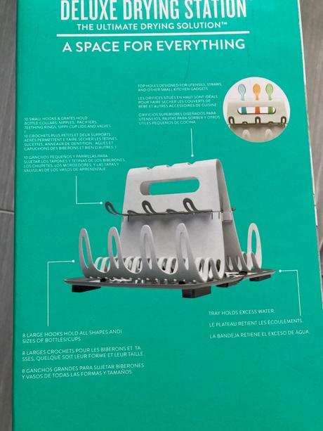 Stojan odkvapkávač na detské fľaše,