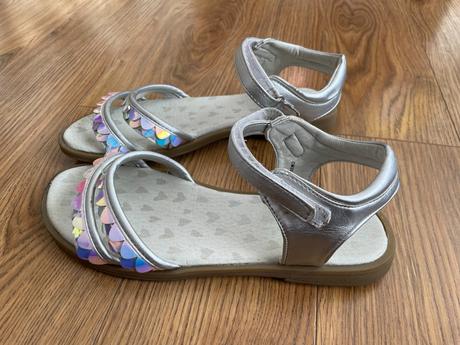 Sandále metalické, nelli blu,36