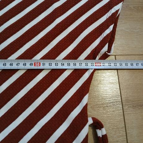 Pásikavé úpletové šaty s opaskom, c&a,l