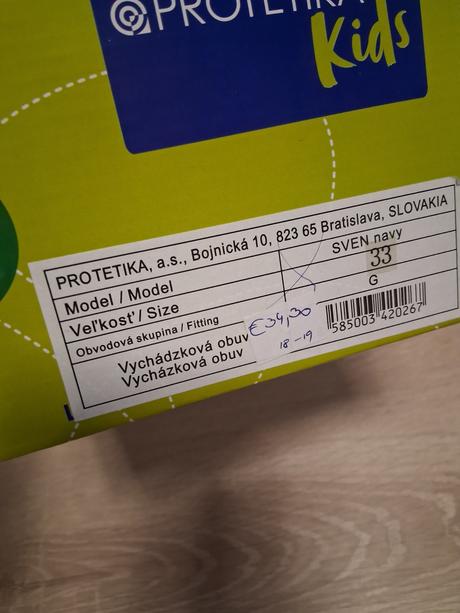 Sandalky protetika, protetika,34
