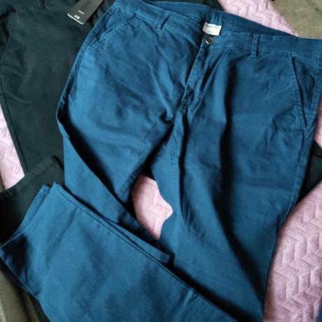 Bavlnené nohavice 2ks vel36, denim,36