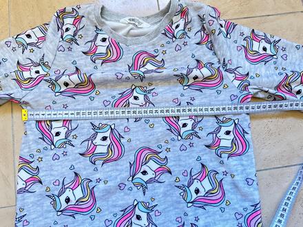 Semisova plišova mikinka, h&m,134