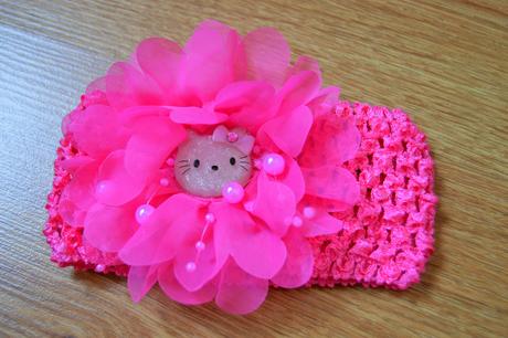 Módna čelenka hello kitty , 
