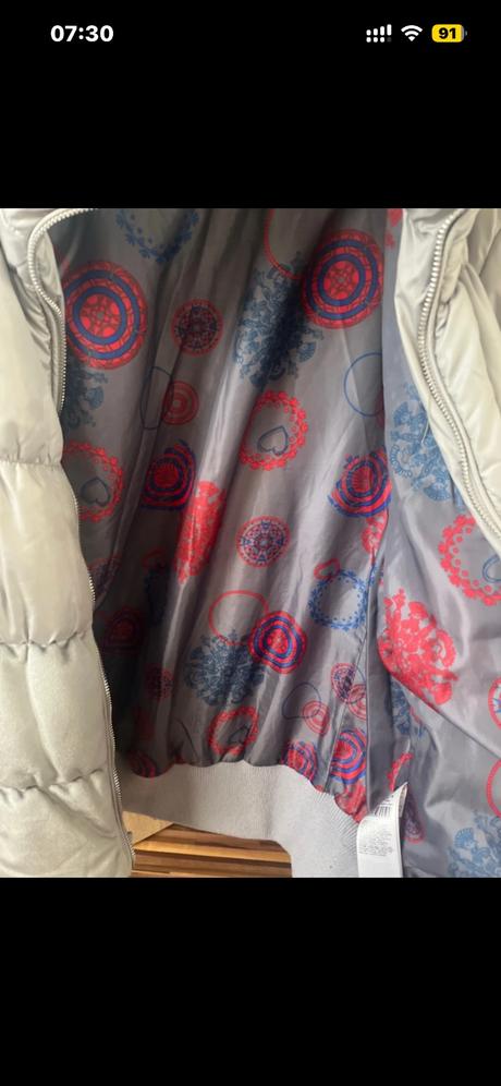 Bunda desigual, desigual,xl
