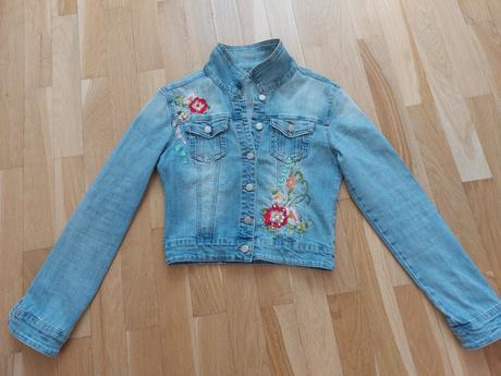 Rifľová bunda veľkost 34 bundy, 34