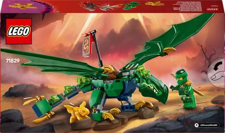 Lego ninjago "lloydov zelený lesný drak",