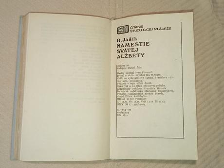 Rudof jašík - námestie svätej alžbety, 