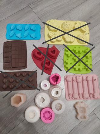 Silikónové formy, 