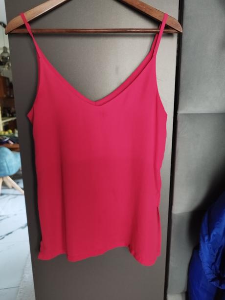 Cyklamen tielko, h&m,m