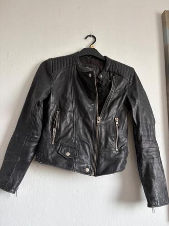 Kozena koza trendy bunda m motorkarsky styl, m