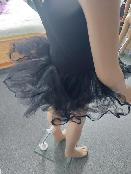 Čierne baletné body zn.manna veľ.140, 140