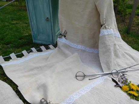 Tkané platno závesy,, 