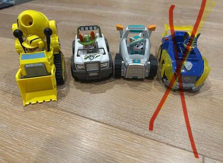Autá paw patrol, 