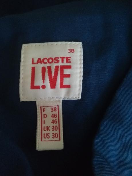 Panske bavlnene nohavice lacoste, lacoste,38