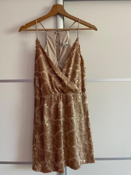 Sexy letné lesklé asos šaty, xs