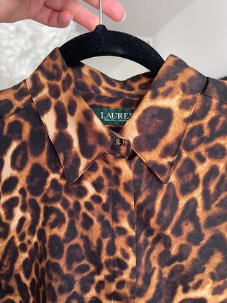 Ralph lauren tigrovana bluzka/kosela, ralph lauren,s