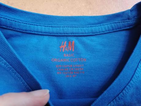 3x tričko h&m, veľ. 122/128, h&m,122