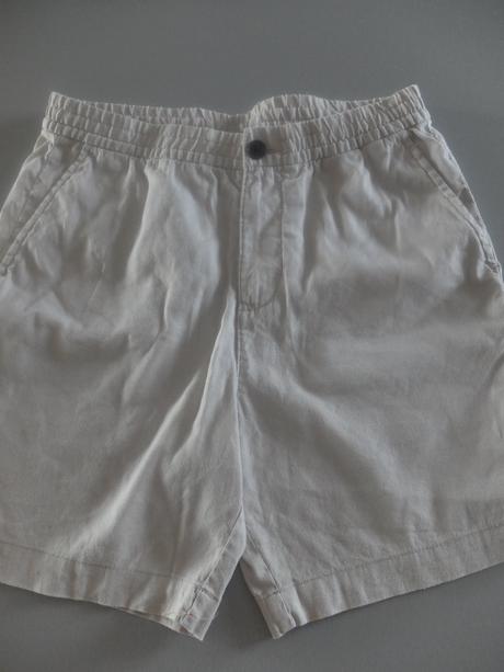 Ľanové krátke nohavice hm s, h&m,s