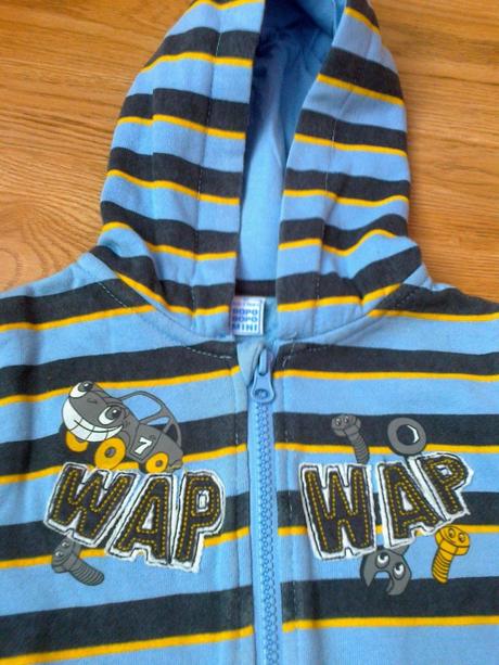 Mikinka cca 3x oblečená, dopodopo,92