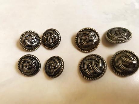 Luxusné gombíky / 8 ks, 