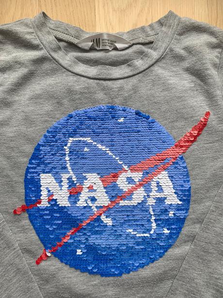 Tricko h&m a meniacimi flitrami, bushman,134