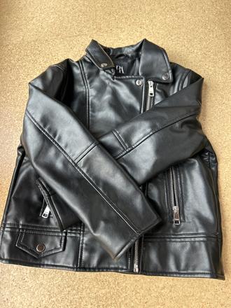 Koženková motorkárska bunda zara, zara,134