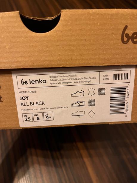 Prechodne  topanky, be lenka,25