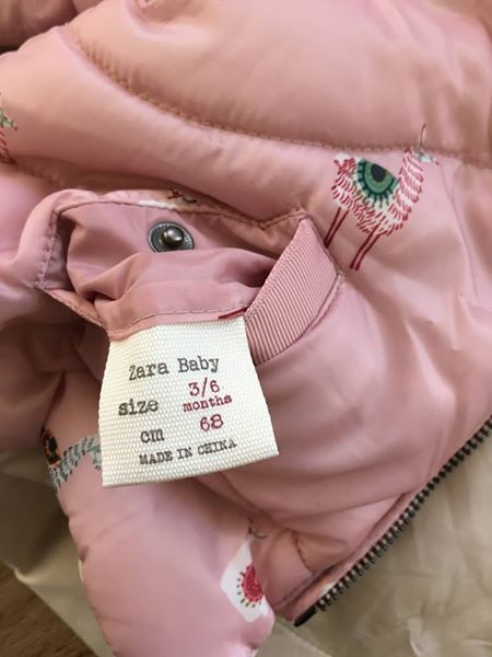 Bunda zara vel. 68, zara,68