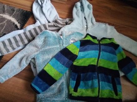 5x teplá mäkká mikina 86-92, 92