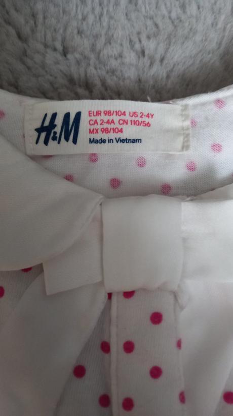 Krásna blúzka, h&m,104