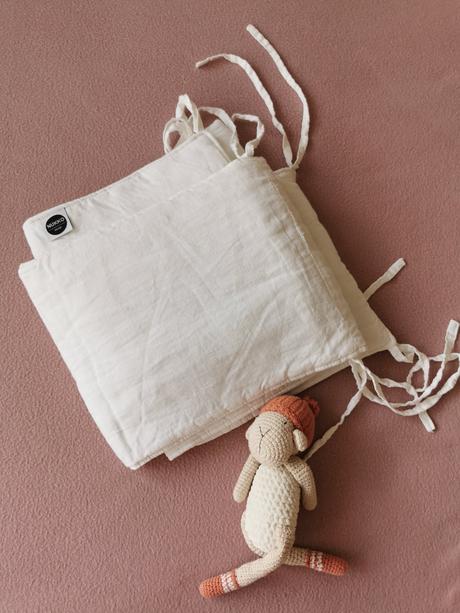 Ľanový mantinel nukko design, šírka (cm): 30,dĺžka (cm): 70