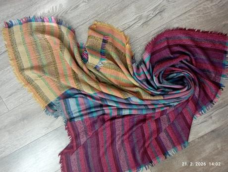 Veľká teplá šatka (už s poštou), 