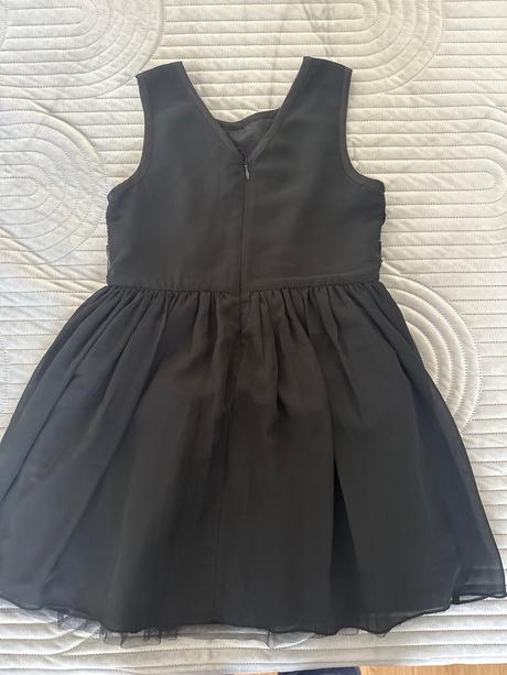 Krásne čierne lindex saty 128, lindex,128