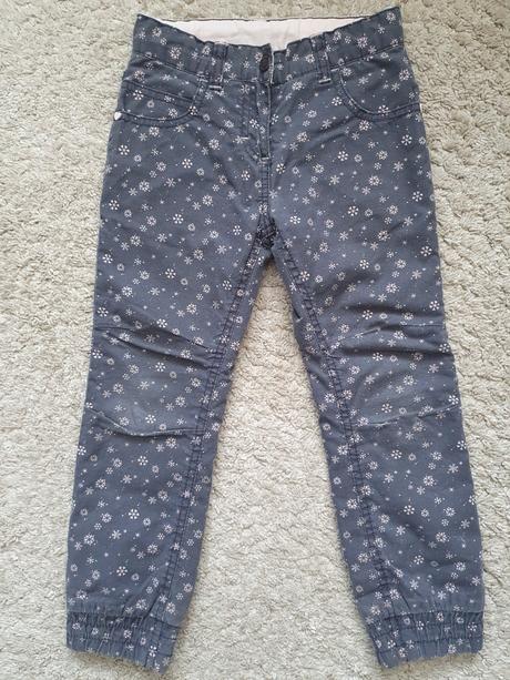 Zateplene zimne nohavice 110, lupilu,110