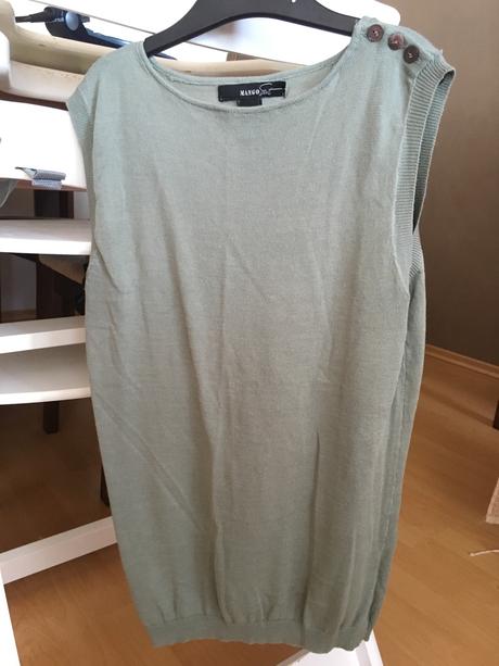 Olivovozeleny top mango, mango,s