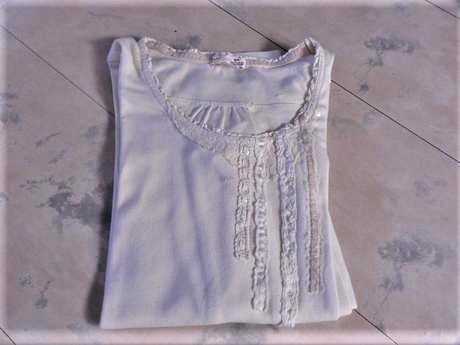 Bavlnené romantické tričko, marks & spencer,s