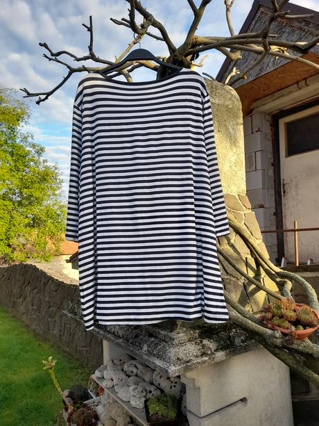 Tričko s pásikmi, xxxl