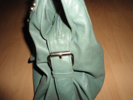 Bledozelena damska kabelka,