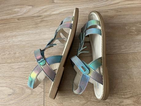 Kožené sandálky, lasocki,34