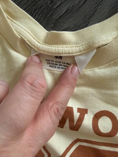 Pekny crop top, h&m,170