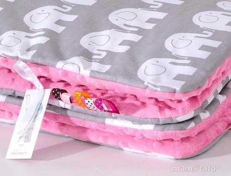 Obojstranná deka minki 75 x 100cm, 