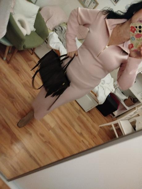 Ružové teplákové saty, xl