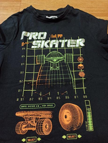 Tričká rôzne 6ks, 140