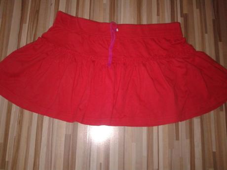 Červená bedrová sukňa, cherokee,170