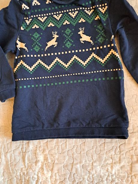 Modré tričko s aplikáciou, 98