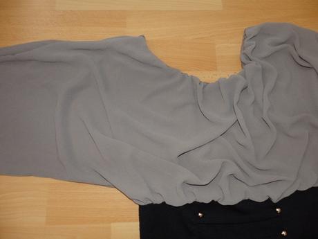 Hnedo cierne tricko - top, s