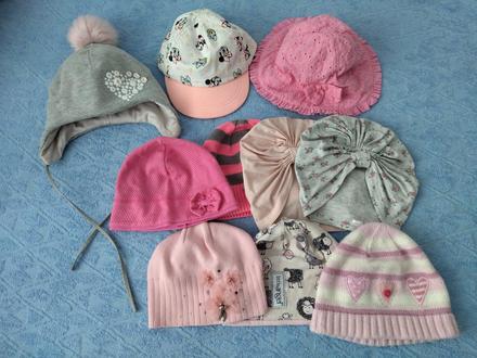 Dievčenské čiapky, 80