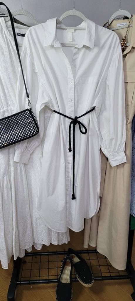 Košeľové šaty h&m, h&m