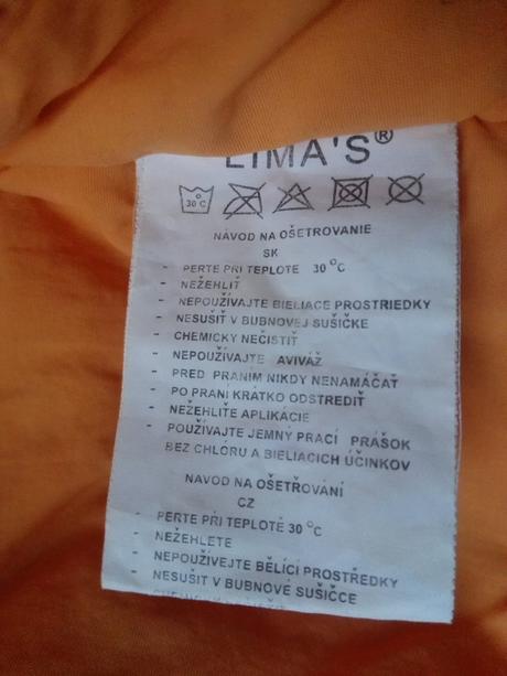 Bunda na zimu zn. limas, veľ. s-m, s