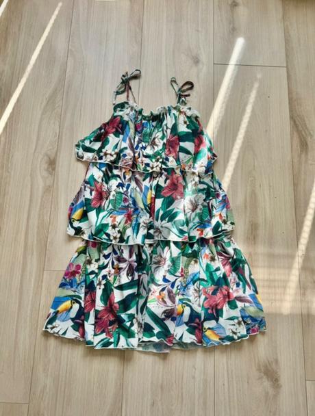 Volanove farebne šaty, mohito,32